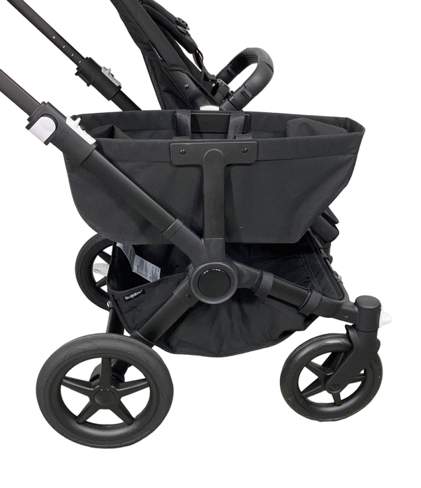 secondhand Bugaboo Donkey 5 Mono Base Stroller, 2022, Black, Midnight Black