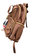 Shop Huggies Signature Hug Pack Diaper Backpack, Cognac Leather at GoodBuy Gear