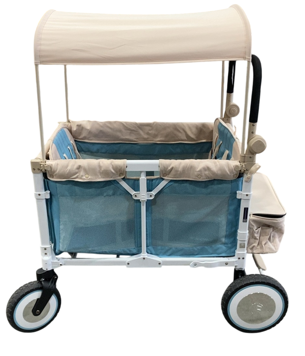 Shop Wonderfold VW4 Volkswagon Stroller Wagon, 2023, Bondi Blue at GoodBuy Gear