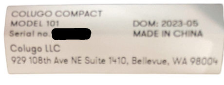 Shop Colugo Compact Stroller, 2023, Navy at GoodBuy Gear