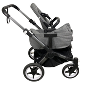 Shop Bugaboo Donkey 5 Mono Stroller, 2024, Graphite, Grey Melange, without Canopy at GoodBuy Gear