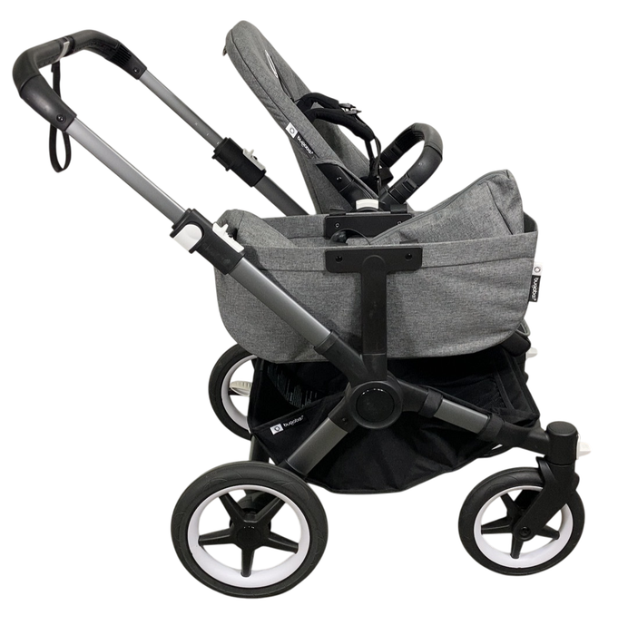 Shop Bugaboo Donkey 5 Mono Stroller, 2024, Graphite, Grey Melange, without Canopy at GoodBuy Gear