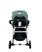 Shop Mockingbird Single to Double 2.0 Stroller, Silver with Black Leather, Windowpane, Sage, 2024 at GoodBuy Gear