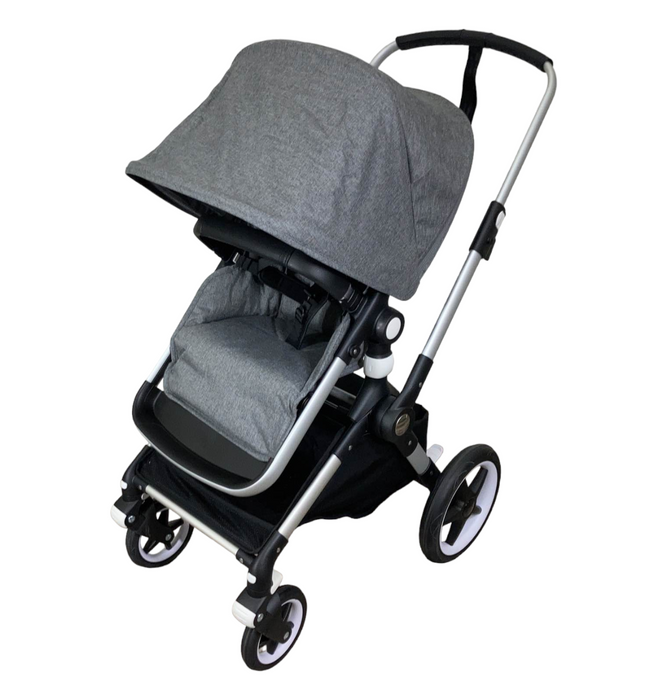 Bugaboo Lynx Stroller, 2020, Black, Grey Melange