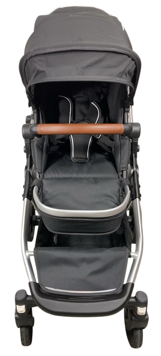 Shop Mockingbird Single to Double 2.0 Stroller, 2024, Black, Silver With Penny Leather, Windowpane at GoodBuy Gear