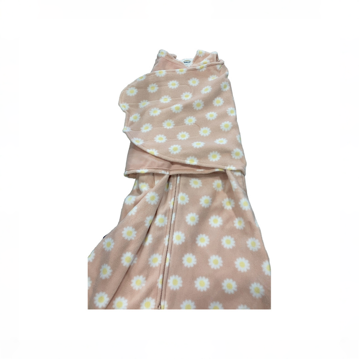 Shop Halo Micro-Fleece Swaddle, Daisy, Small at GoodBuy Gear
