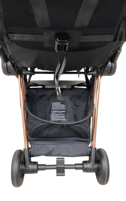 Shop Cybex Coya Stroller, 2023, Rose Gold, Sepia Black at GoodBuy Gear