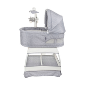Shop TruBliss Sweetli Nurture Bassinet, Gray Melange at GoodBuy Gear