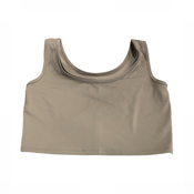 Shop Larken The Larken X Nursing Bra, Medium, Stone, Single at GoodBuy Gear
