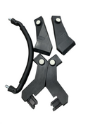 Shop Mockingbird 2nd Seat Kit 2.0, Black, Watercolor Drops, Silver With Black Leather at GoodBuy Gear