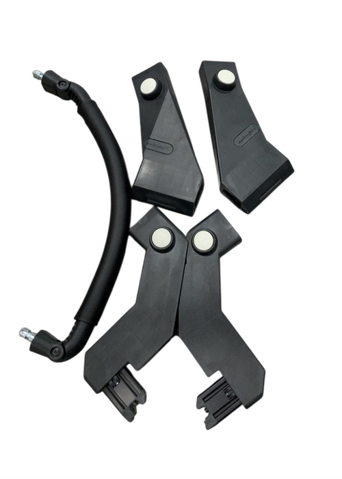 Shop Mockingbird 2nd Seat Kit 2.0, Black, Watercolor Drops, Silver With Black Leather at GoodBuy Gear