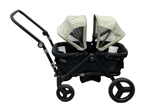 Shop Munchkin Ultra-lite Stroller Wagon, Black, Sage at GoodBuy Gear
