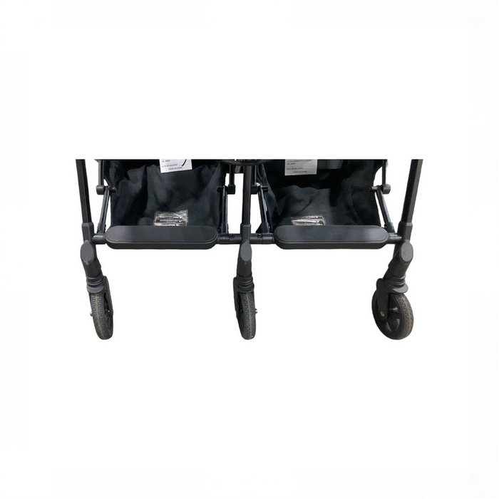 Shop Mompush Lithe Double Stroller, 2025, Black at GoodBuy Gear