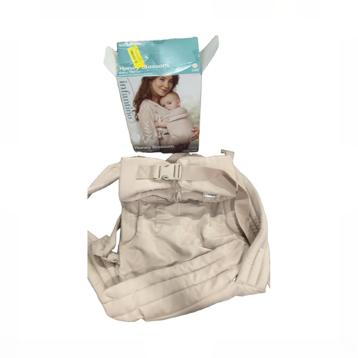 Shop Infantino Honey Blossom Baby Carrier, Toasted Almond at GoodBuy Gear