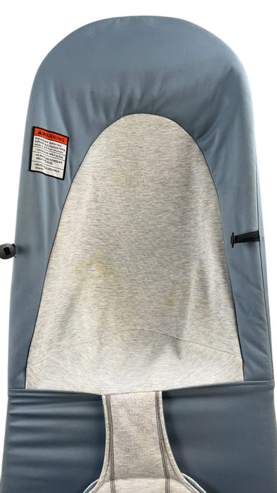 Shop BabyBjorn Bouncer Balance Soft, Black Frame, Blue/Gray at GoodBuy Gear