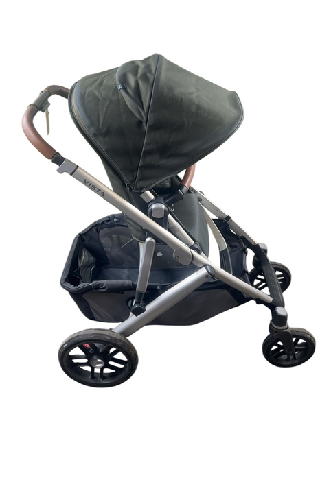 Shop UPPAbaby VISTA V2 Stroller, 2019, Hazel (Olive Green) at GoodBuy Gear