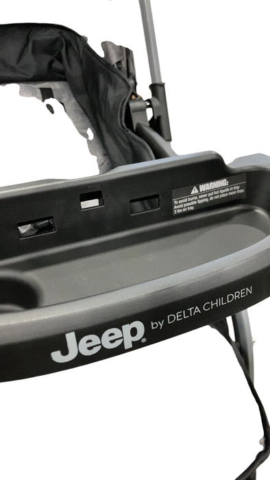 Shop Delta Children Unlimited Jeep Stroller with Reversible Handle, 2024, Grey Tweed at GoodBuy Gear