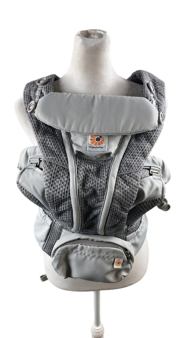 Ergobaby Omni Breeze Baby Carrier, Wavy Grey