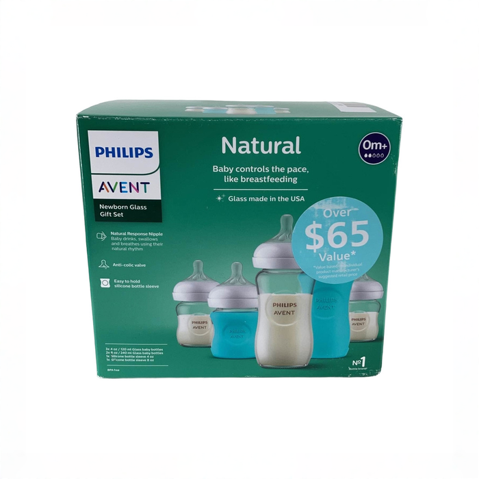 Shop Philips Avent Natural Glass Newborn Gift Set at GoodBuy Gear