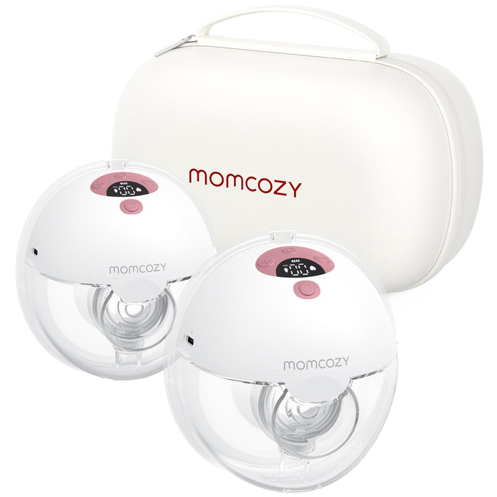 Shop Momcozy All-in-one M5 Double Wearable Breast Pump, Cozy Red at GoodBuy Gear