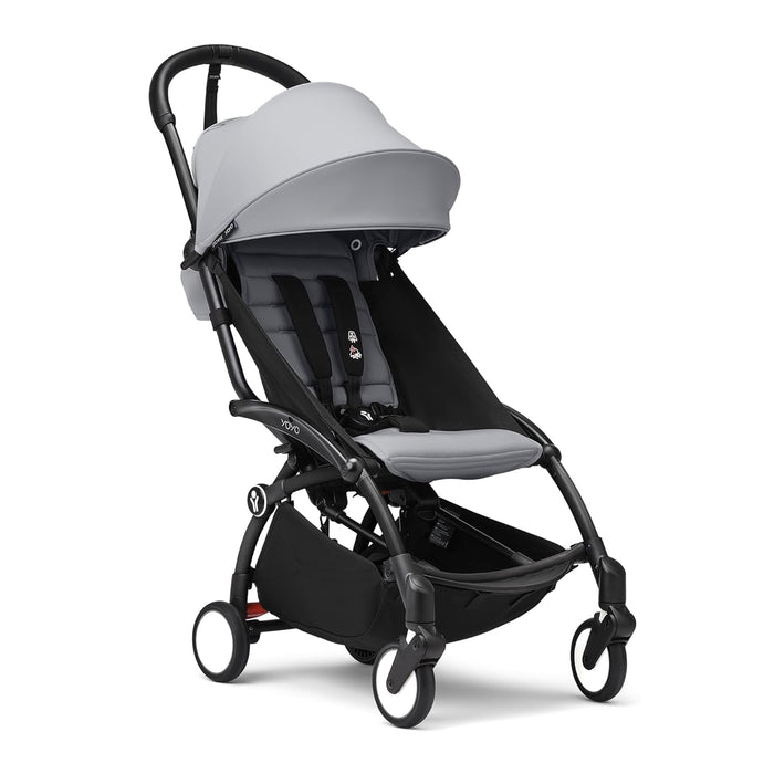 Stokke YOYO3 Complete Stroller, 2025, Black, Stone
