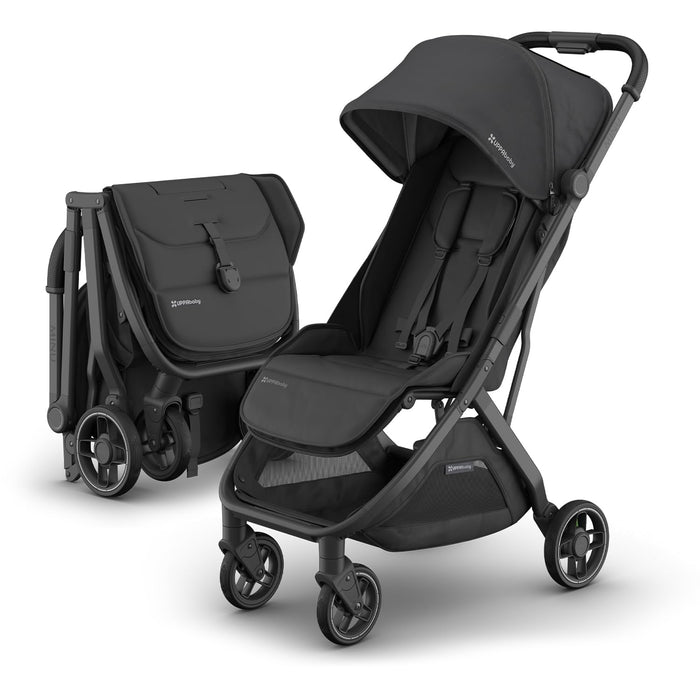 UPPAbaby MINU V3 Stroller, 2024, Jake (Charcoal/Black)