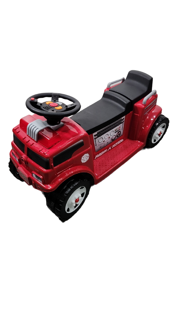 Radio Flyer Ride & Deliver Truck - Rood Rijdend Speelgoed Vrachtwagen Voor Kinderen Vanaf 2 Jaar Met Houten Speelgoed