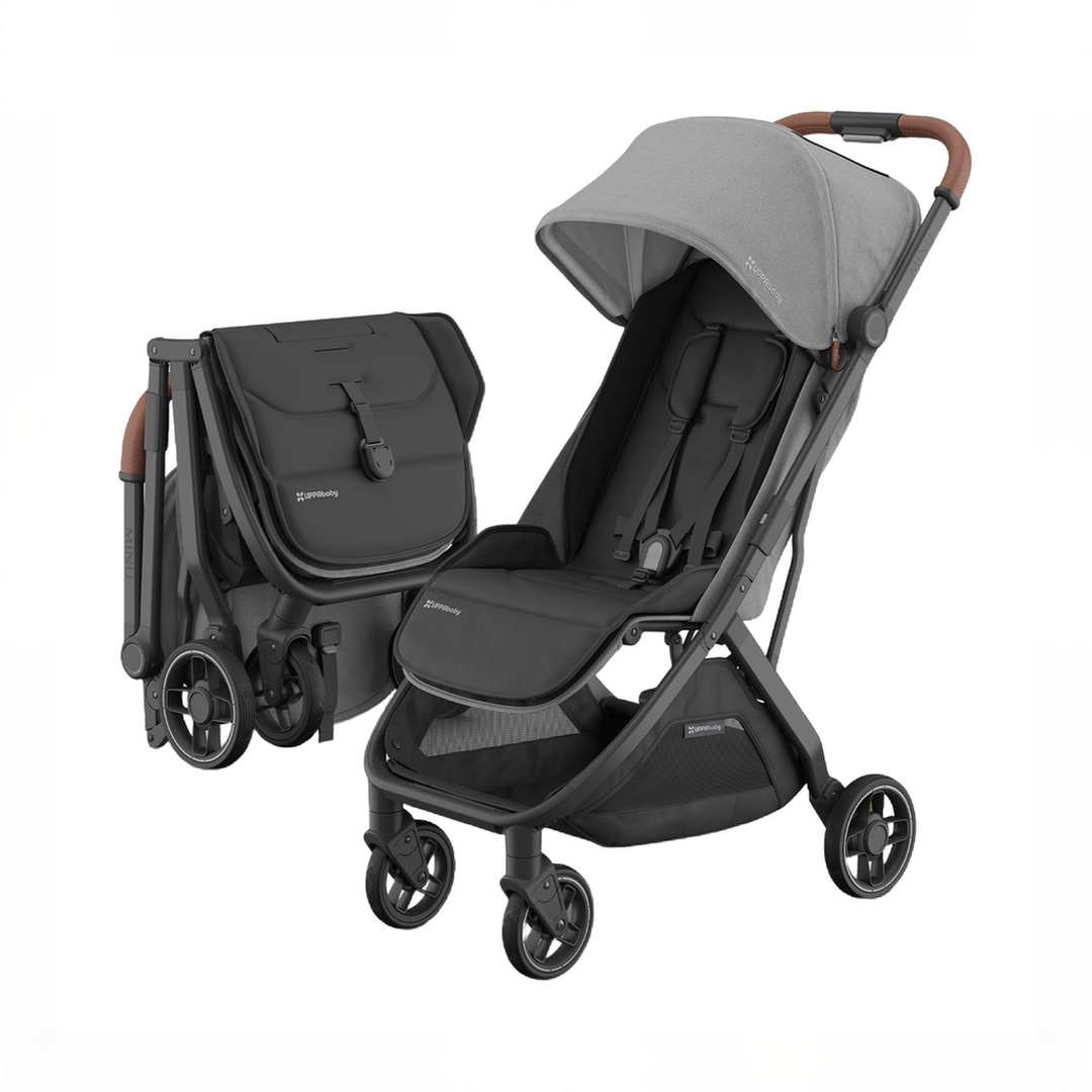 UPPAbaby MINU V3 Stroller, 2026, Greyson (Charcoal Melange)