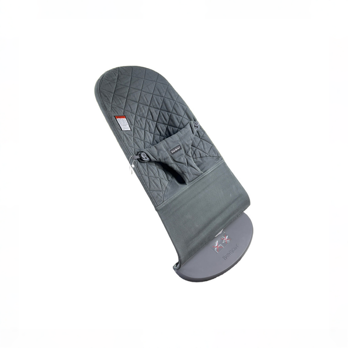 Shop BabyBjorn Bouncer Bliss, Anthracite Cotton Classic Quilt, Dark Gray Frame at GoodBuy Gear