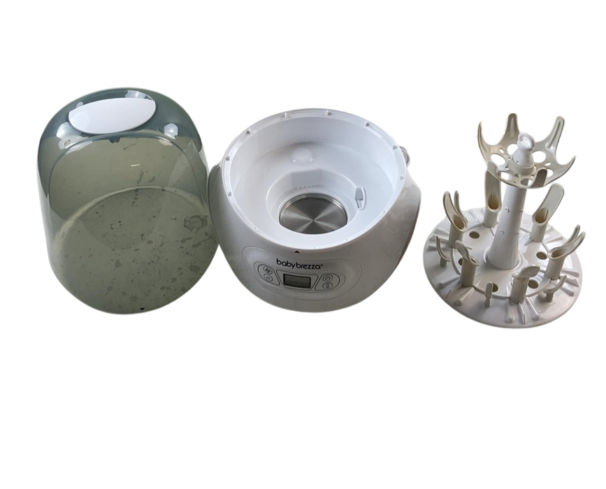 Shop Baby Brezza One Step Baby Bottle Sanitizer and Dryer (Steam Sterilizer), White on White at GoodBuy Gear