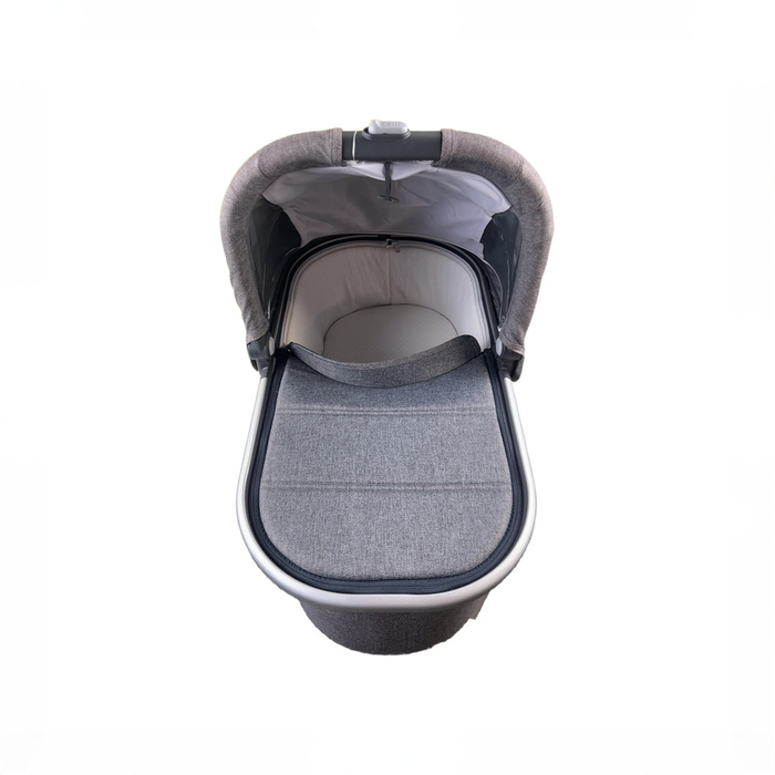 Shop UPPAbaby V2 Bassinet, Jordan (Charcoal Melange) at GoodBuy Gear
