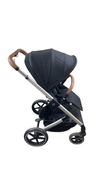 Shop Cybex Balios S Lux Stroller, 2020, Deep Black, Silver with Brown Leather at GoodBuy Gear