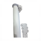 Shop Perma Child Safety Indoor/Outdoor Retractable Baby Gate, 33"x71", White at GoodBuy Gear