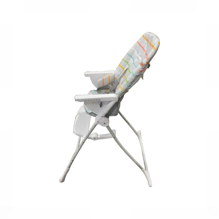 Shop Bright Starts Dine Delight Compact Folding High Chair with 3-Section Plate, Playful Paradise at GoodBuy Gear