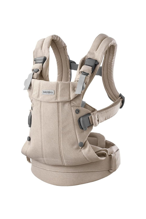 BabyBjorn Baby Carrier Harmony, Light Beige, Woven Mélange