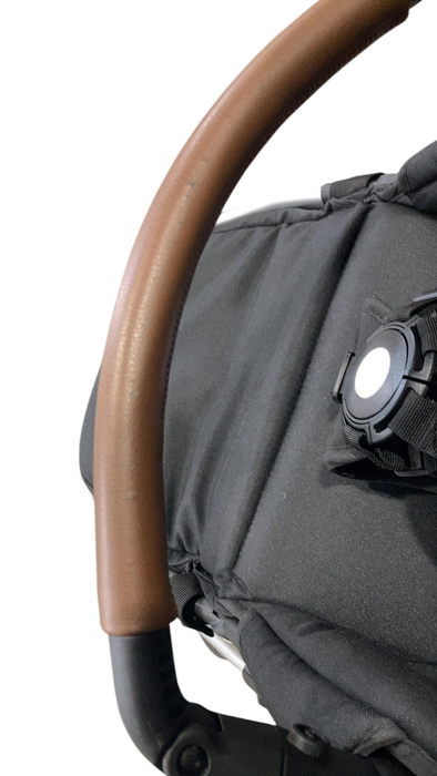 Shop Mockingbird Single to Double 2.0 Stroller, Black, Watercolor Drops, Silver With Penny Leather, 2025 at GoodBuy Gear