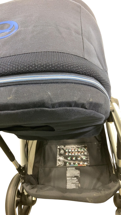 Shop Cybex Gazelle S Modular Stroller, 2024, Ocean Blue, Silver Frame at GoodBuy Gear