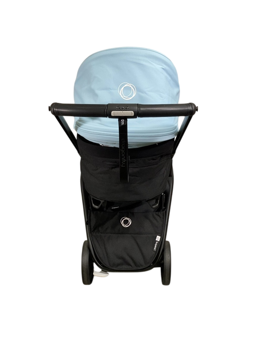 Shop Bugaboo Dragonfly Bassinet and Seat Stroller, Midnight Black, Graphite, Skyline Blue, 2024 HIDDEN SEAT REQ 5.19 at GoodBuy Gear