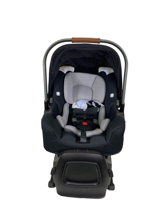 used Nuna PIPA rx Infant Car Seat, Caviar, 2023