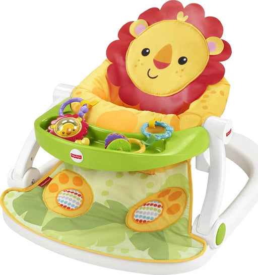 Shop Fisher Price Premium Sit-Me-Up Floor Seat with Toy Tray, Lion at GoodBuy Gear