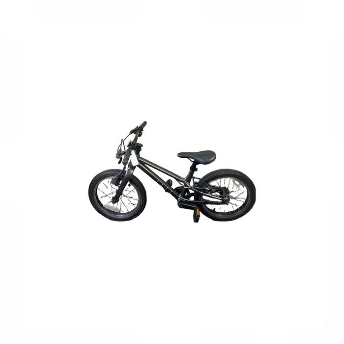 Shop Specialized Jett 16 Single Speed Bike, Gloss Smoke / Flake Silver at GoodBuy Gear