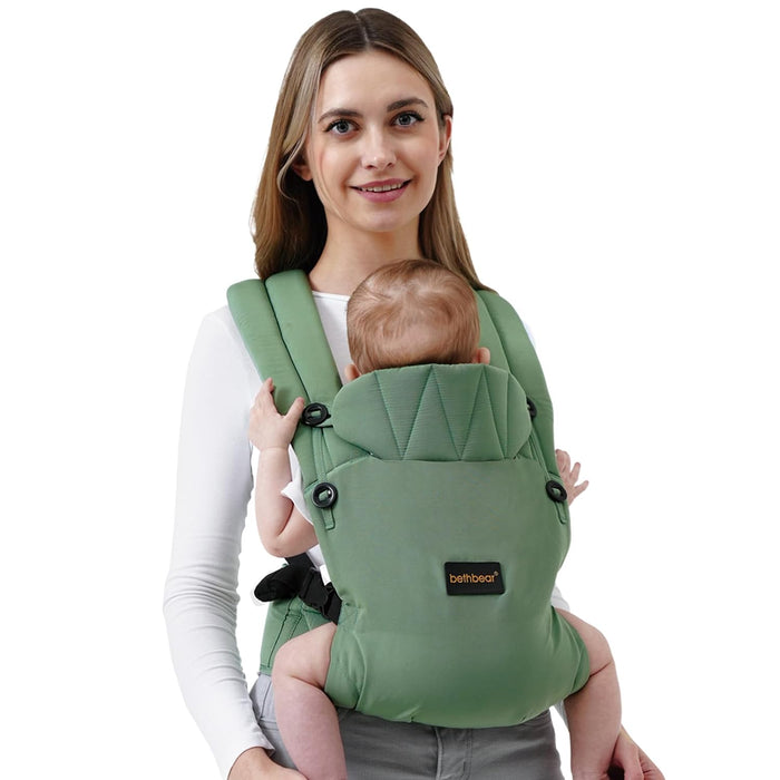 Bethbear Newborn to Toddler Baby Carrier, Green