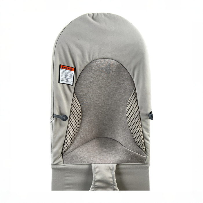 Shop BabyBjorn Bouncer Balance Soft, Dark Gray Frame, Sand Gray TriFabric at GoodBuy Gear