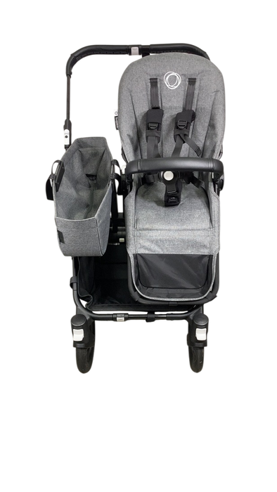 Shop Bugaboo Donkey 5 Mono Stroller, Black, Grey Melange, 2024, No Canopy at GoodBuy Gear