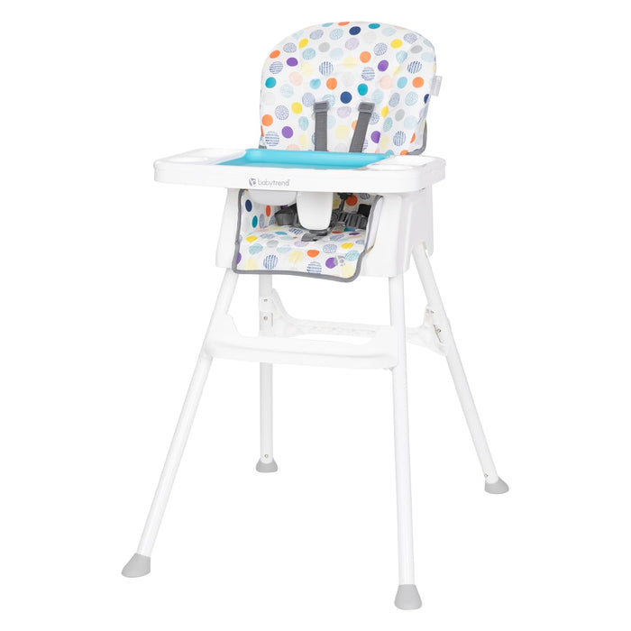 Baby Trend Adapt Plus 6-in-1 EZ Clean High Chair, Orbits White
