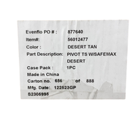 Shop Evenflo Pivot Modular Travel System, 2023, Desert Tan at GoodBuy Gear