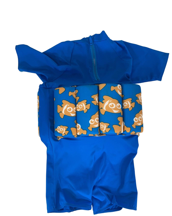Shop Konfidence Floatsuit, 1-2 yrs, Blue Cyan Clownfish at GoodBuy Gear