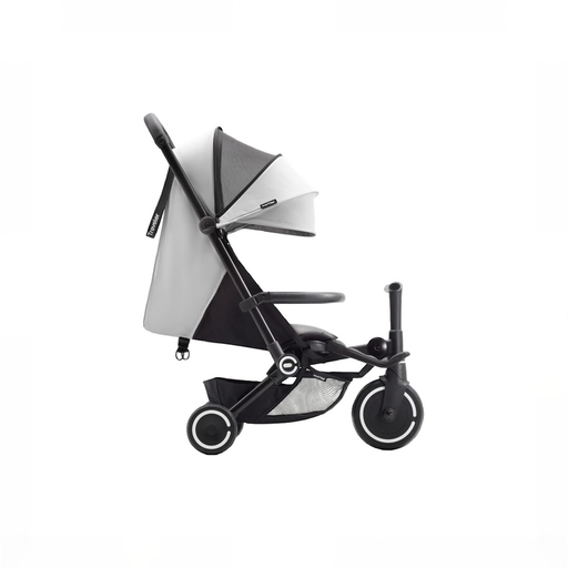 Shop SmarTrike Traveler Travel Stroller, 2024, Everest Grey/White at GoodBuy Gear