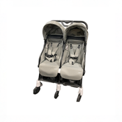 Shop Mompush Lithe Double Stroller, Grey, 2026 at GoodBuy Gear