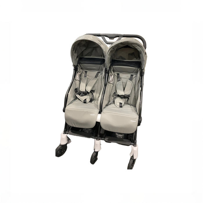 Shop Mompush Lithe Double Stroller, Grey, 2026 at GoodBuy Gear